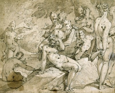 Diana e Callisto, c.1595 da Abraham Bloemaert